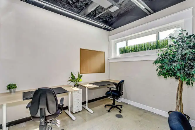 Furnished private office at WorkSpace225 in Pensacola, Florida